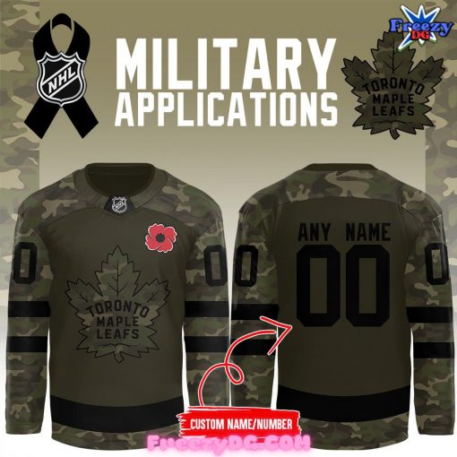 Toronto Maple Leafs Military Appreciation Night 2024 Hockey Jersey