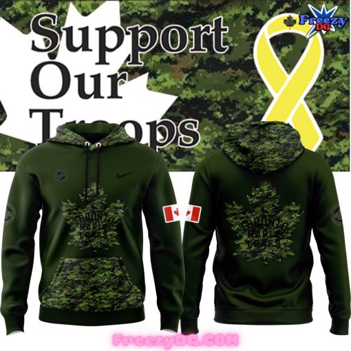 Toronto Maple Leafs Support Our Troops Special Hoodie