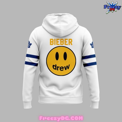 Toronto Maple Leafs x Drew Custom 2024 White Hoodie