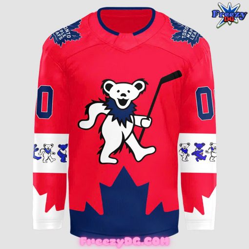 Toronto Maple Leafs x Grateful Dead Night Special Hockey Jersey