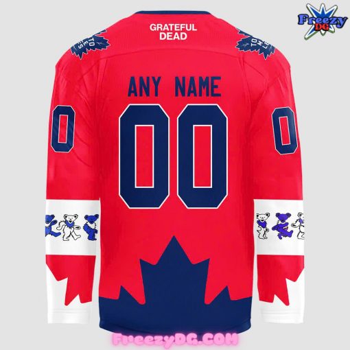 Toronto Maple Leafs x Grateful Dead Night Special Hockey Jersey