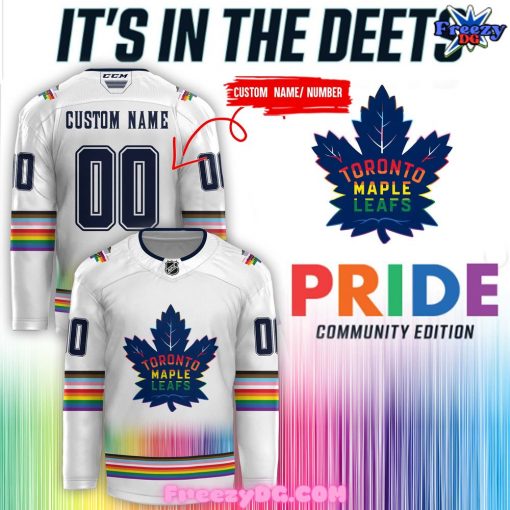 Toronto Maple Leafs x Pride Community Special Hockey Jersey