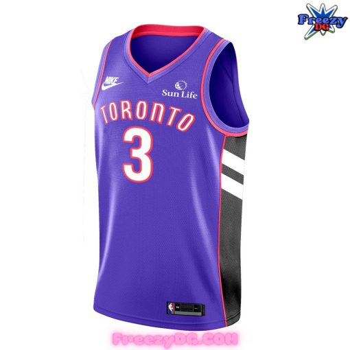 Toronto Raptors 2024-25 Purple Basketball Jersey