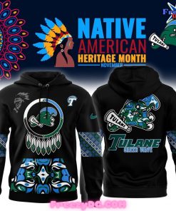 Tulane Green Wave Native American Heritage Month 2024 Hoodie