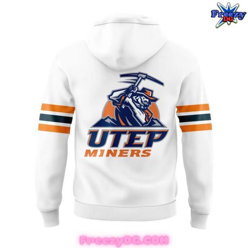 UTEP Miners Football Limited Edition White Hoodie