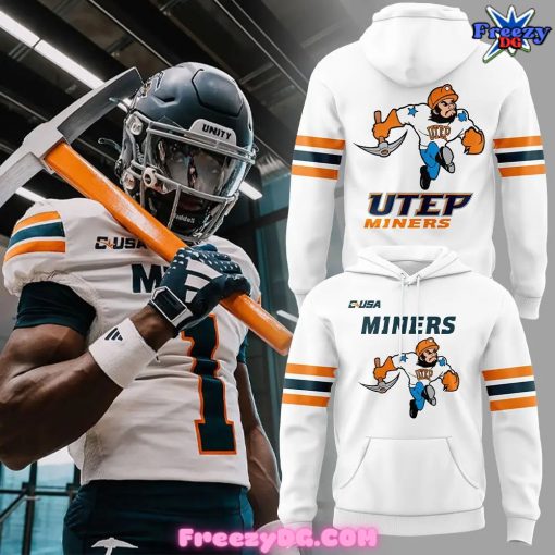 UTEP Miners Football Special Edition White Hoodie