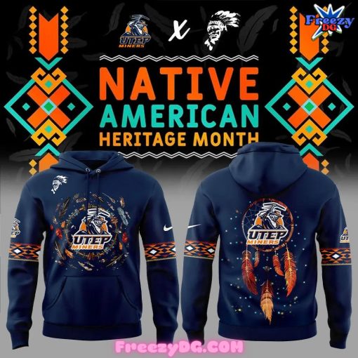 UTEP Miners Native American Heritage Month 2024 Hoodie