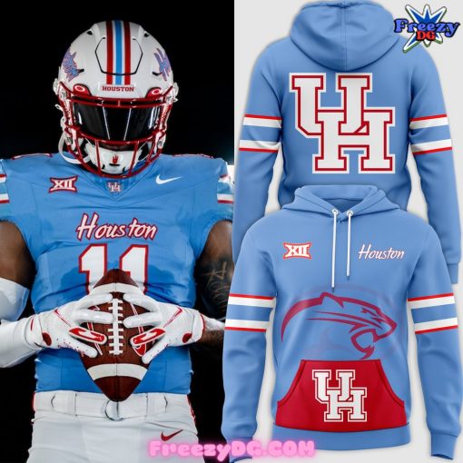 University of Houston Football 2024 Blue Hoodie