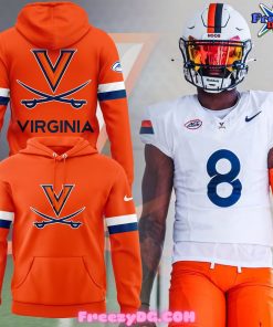 University of Virginia Cavaliers Orange Nike Hoodie