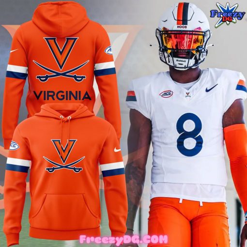 University of Virginia Cavaliers Orange Nike Hoodie