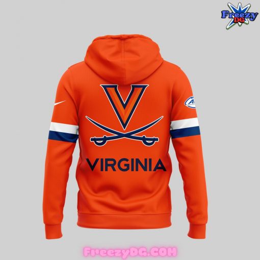 University of Virginia Cavaliers Orange Nike Hoodie