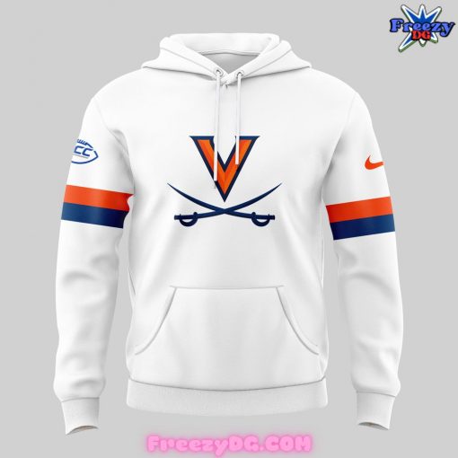 University of Virginia Cavaliers White Nike Hoodie