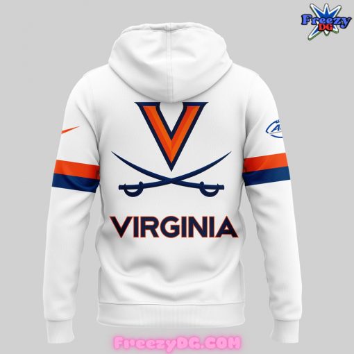 University of Virginia Cavaliers White Nike Hoodie