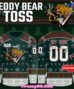 Utah Grizzlies Teddy Bear Toss 2024 Special Hockey Jersey