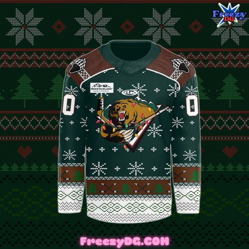 Utah Grizzlies Teddy Bear Toss 2024 Special Hockey Jersey