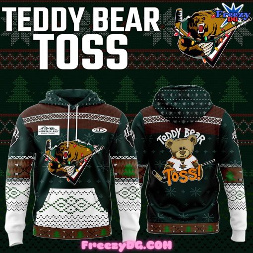 Utah Grizzlies Teddy Bear Toss 2024 Special Hoodie