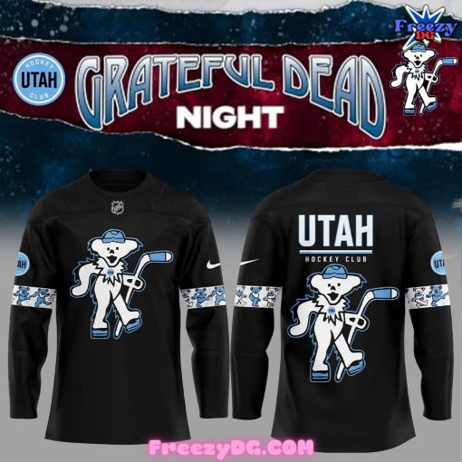 Utah Hockey Club Grateful Dead Night 2024 Hockey Jersey