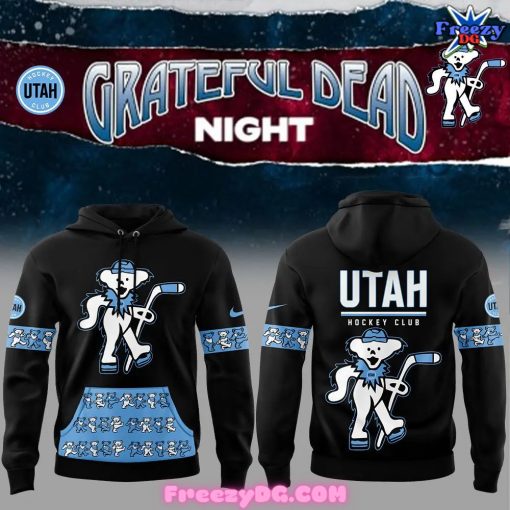 Utah Hockey Club Grateful Dead Night Special Hoodie