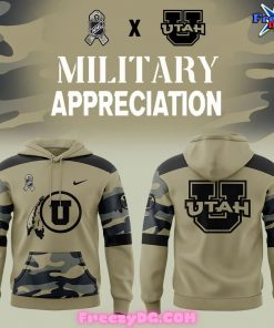 Utah Hockey Club Military Appreciation Camo Hoodie