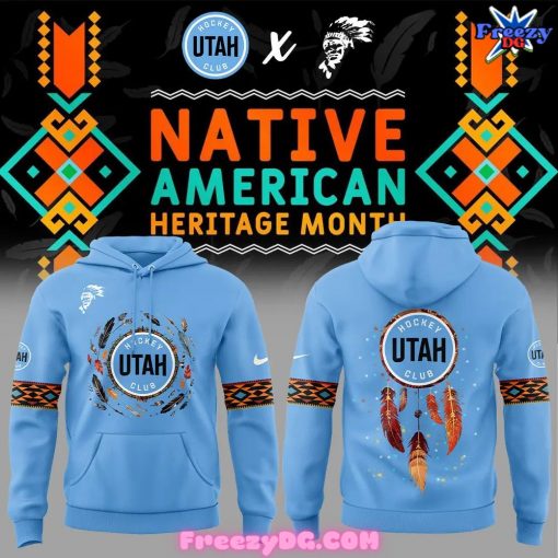 Utah Hockey Club Native American Heritage Month 2024 Hoodie