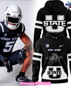 Utah State Aggies Black Mode Special Hoodie