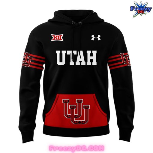 Utah Utes Football Custom Special Black Hoodie