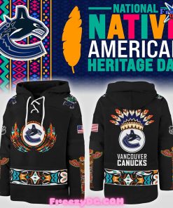 Vancouver Canucks Native American Heritage Month Special Hockey Jersey