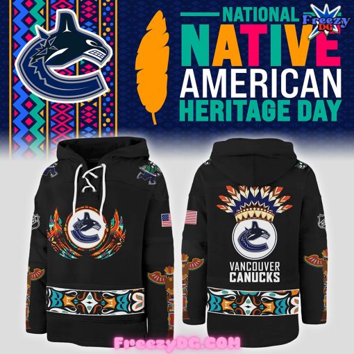 Vancouver Canucks Native American Heritage Month Special Hockey Jersey