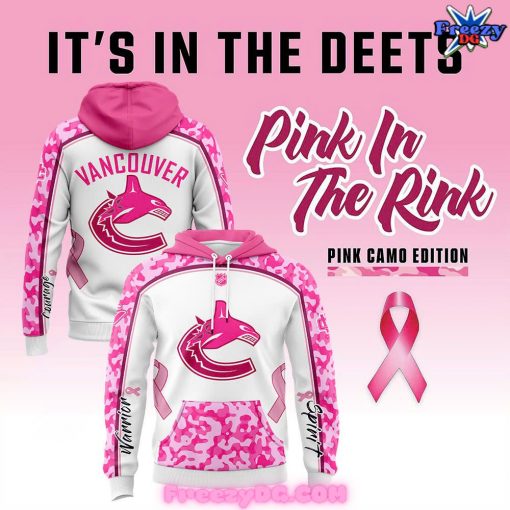 Vancouver Canucks Pink in the Rink Hoodie