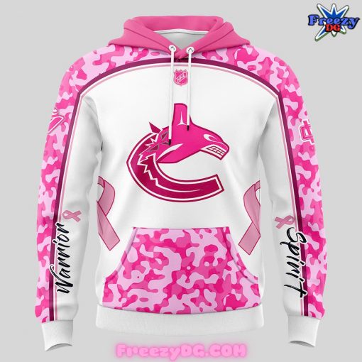 Vancouver Canucks Pink in the Rink Hoodie