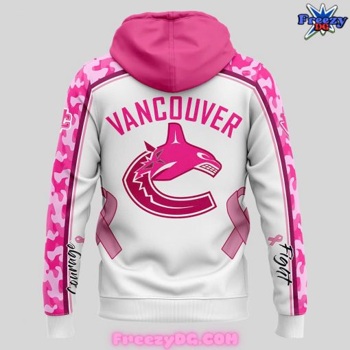 Vancouver Canucks Pink in the Rink Hoodie