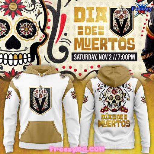 Vegas Golden Knights Dia De Los Muertos Hoodie