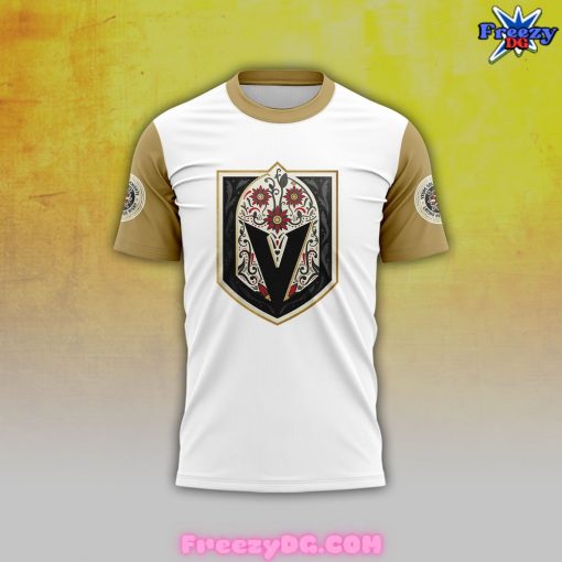 Vegas Golden Knights Dia De Los Muertos T-Shirt