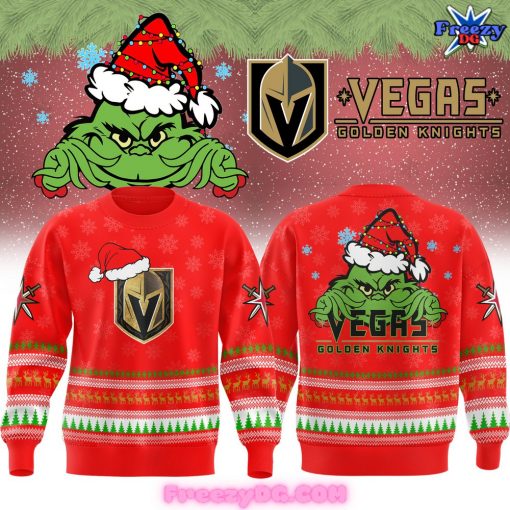 Vegas Golden Knights Grinch Christmas Special Sweatshirt