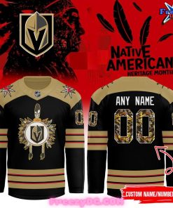 Vegas Golden Knights Native American Heritage Month 2024 Hockey Jersey