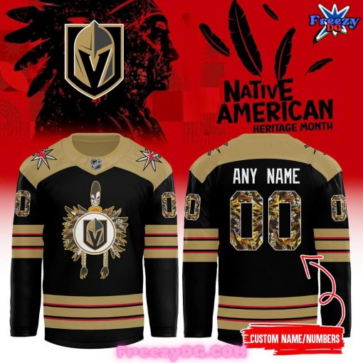 Vegas Golden Knights Native American Heritage Month 2024 Hockey Jersey