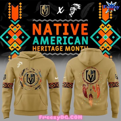 Vegas Golden Knights Native American Heritage Month Hoodie