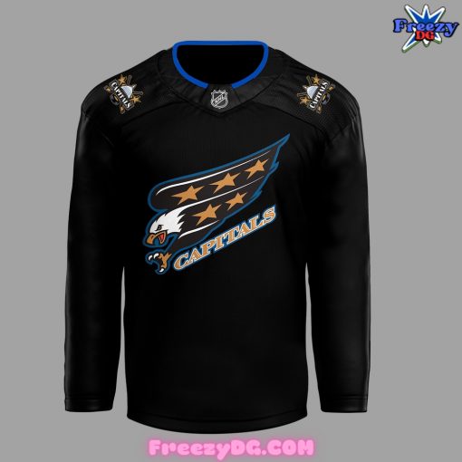 Washington Capitals 50th Anniversary Special Black Hockey Jersey