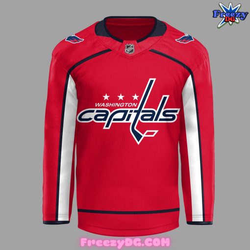 Washington Capitals 50th Anniversary Special Red Hockey Jersey