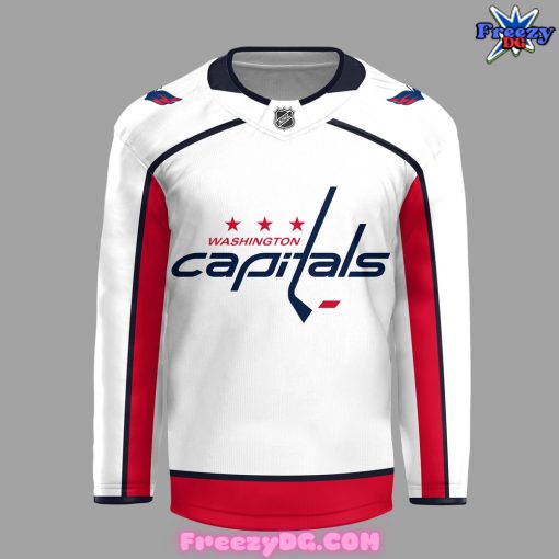 Washington Capitals 50th Anniversary Special White Hockey Jersey