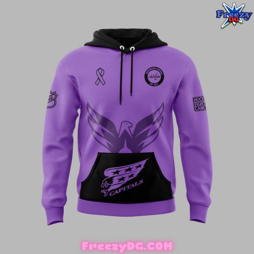 Washington Capitals Hockey Fights Cancer Special Hoodie