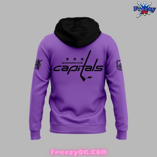 Washington Capitals Hockey Fights Cancer Special Hoodie