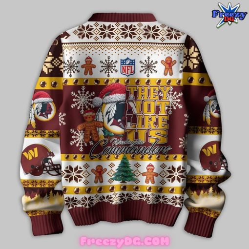 Washington Commanders Christmas Special Ugly Sweater