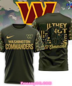 Washington Commanders Military Tribute Camouflage Special T-Shirt