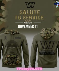 Washington Commanders Salute to Service Award 2024 Hoodie