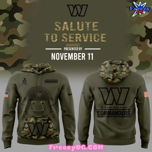 Washington Commanders Salute to Service Award 2024 Hoodie