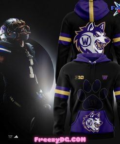 Washington Huskies Warcraft Black Night Special Hoodie