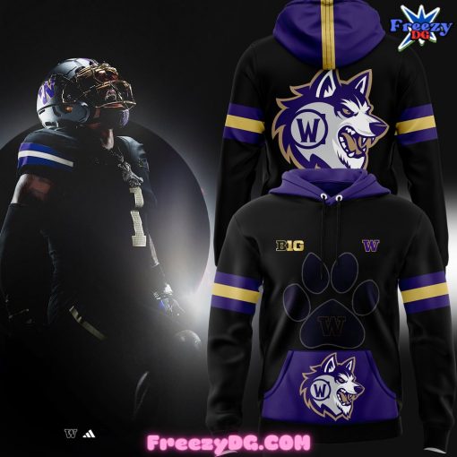 Washington Huskies Warcraft Black Night Special Hoodie