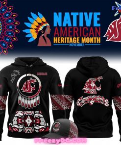 Washington State Cougars Native American Heritage Month 2024 Hoodie