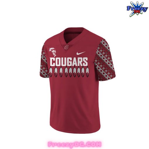 Washington State Cougars Native American Heritage Month Football Jersey